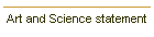 Art and Science statement